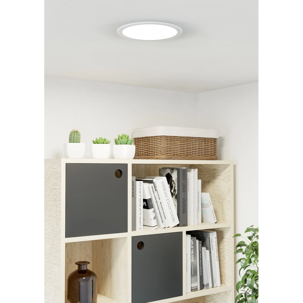 Lampe encastrée Fueva 6 rond - blanc - Ø 21,6 cm Eglo 9008606330782