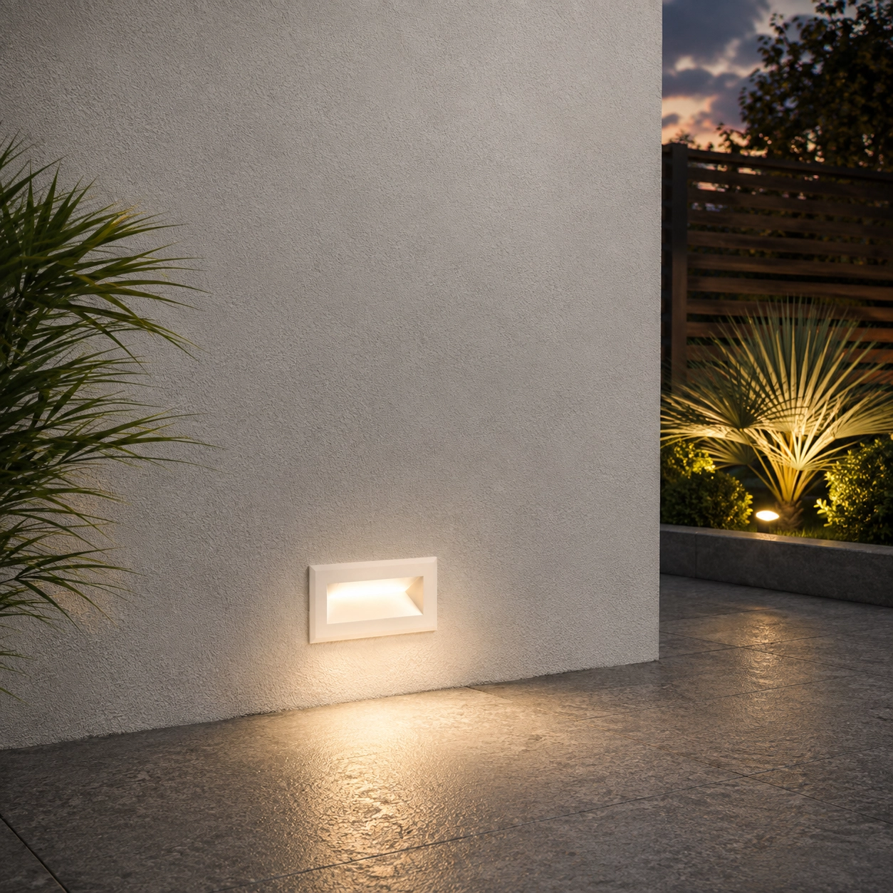 Luminaire encastré design Vivion blanc