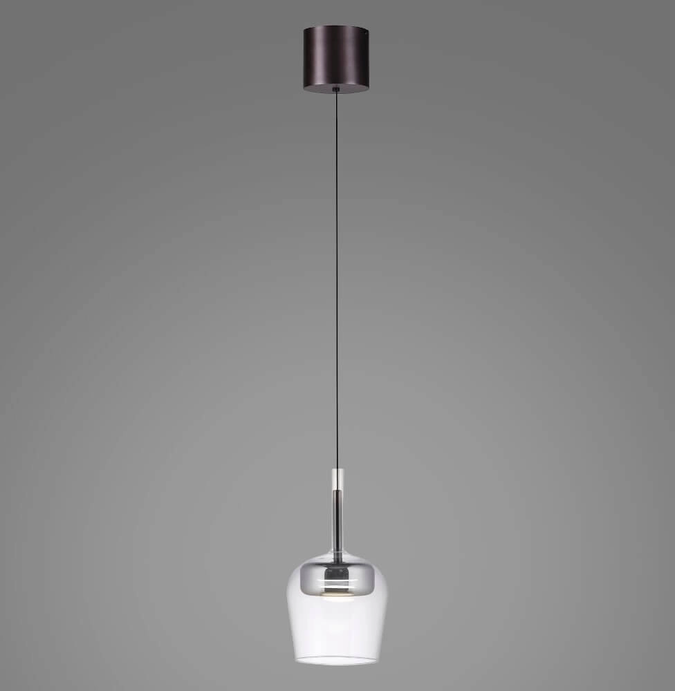 Lampe suspendue Q-Kon argent Paul Neuhaus 4012248383865