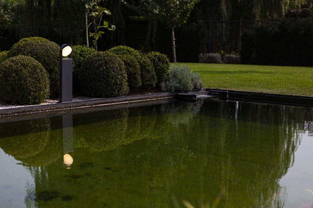 Lampe de jardin design Fele anthracite Lutec 6939412070230