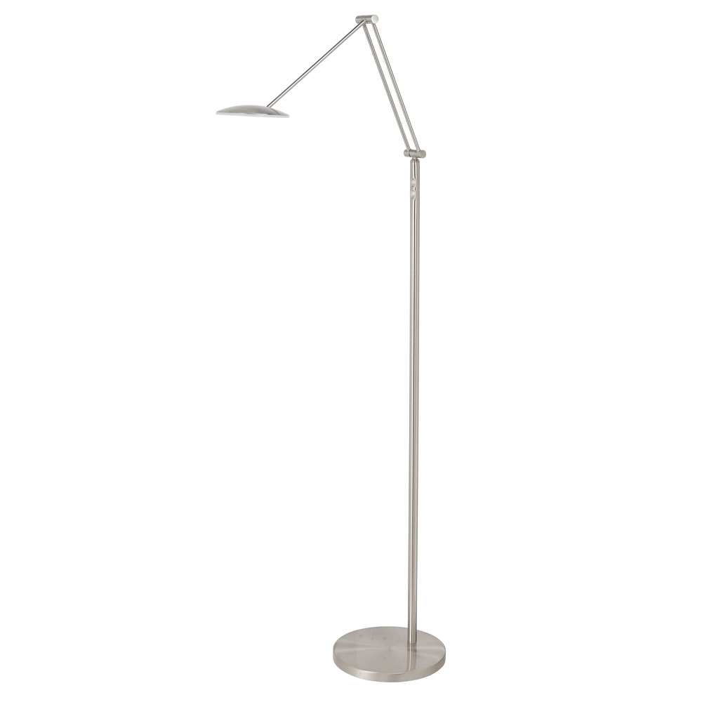 Lampe de lecture classique Sapporo nickel Ø 23cm