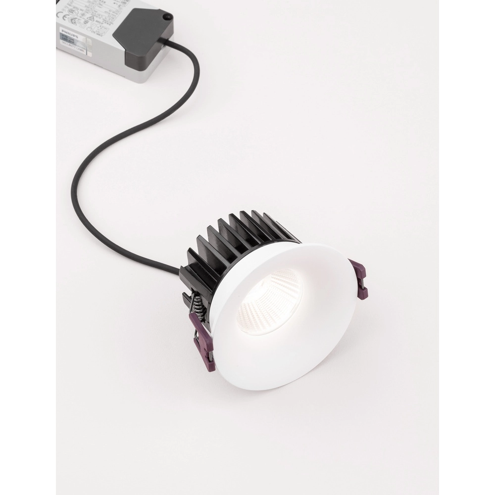 Spot encastrable blanc Blade Ø 8,5 cm Lyora 5212017418586