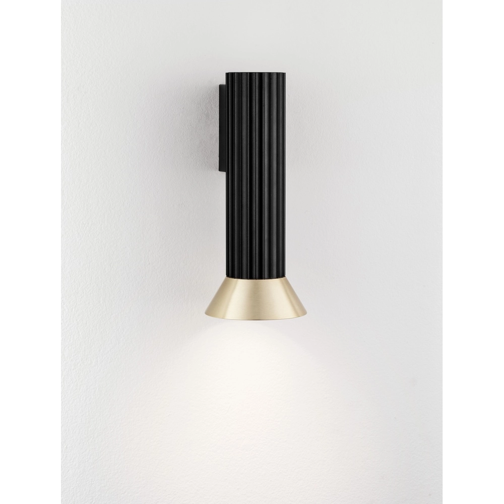 Spot mural Luvia noir avec or Lyora 5212017475558