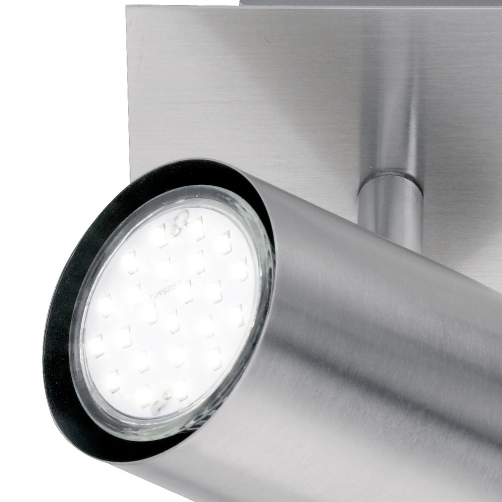 Spot de plafond Series 8024 2 lumières nickel mat Trio 4017807231359