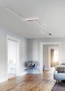 Plafonnier long Indira Trio 4017807450224