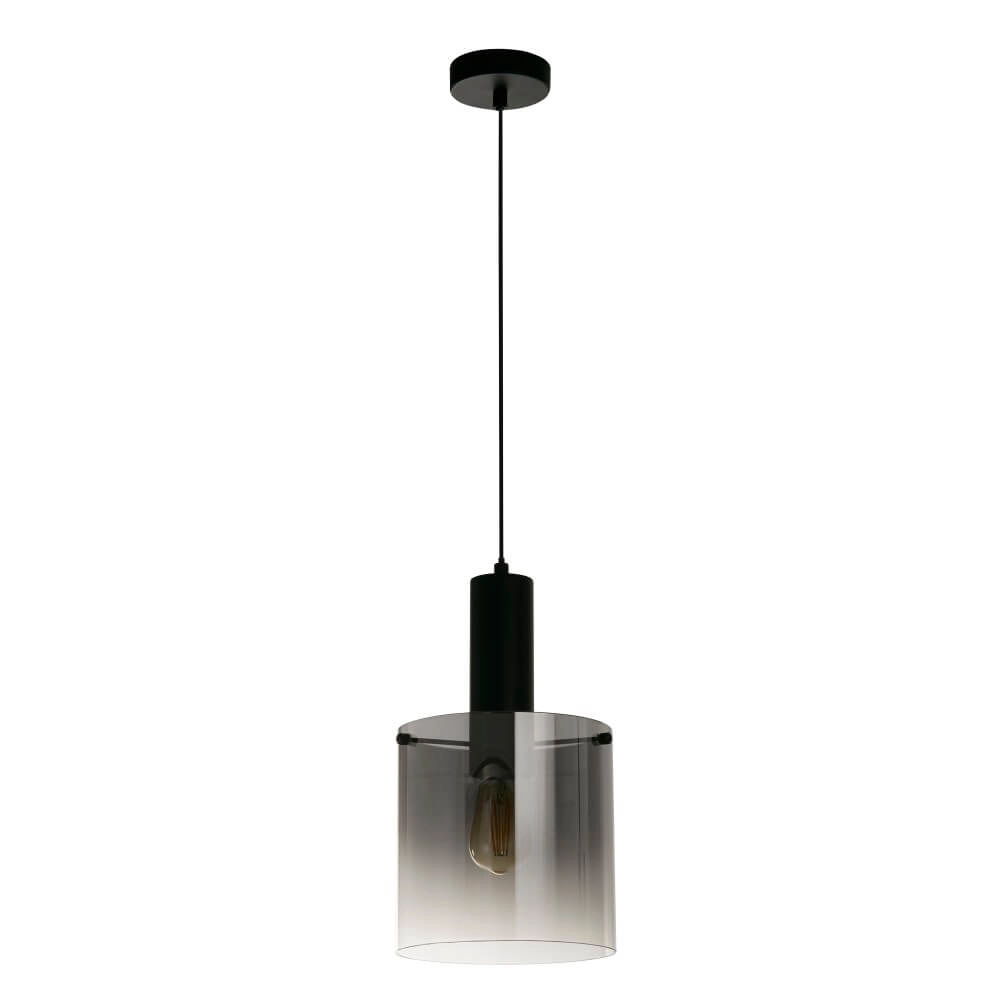 Lampe suspendue noire Sweden 1 lumière