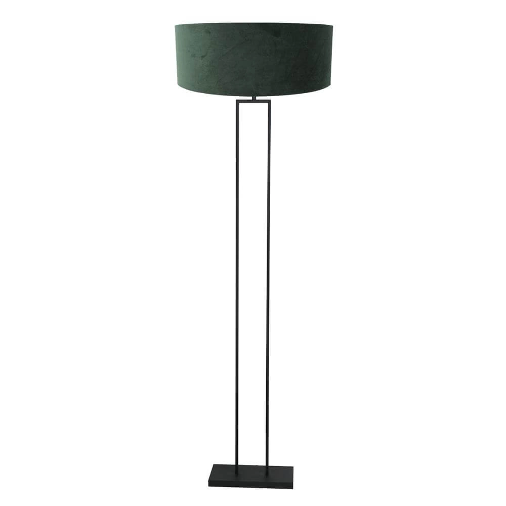 Lampadaire 160cm Stang noir avec capuche verte