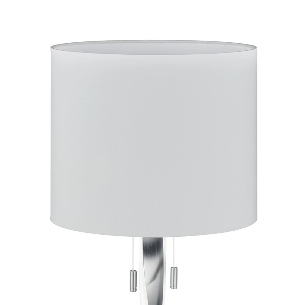 Lampe de table Nandor 62cm gris métallisé Trio 4017807380453