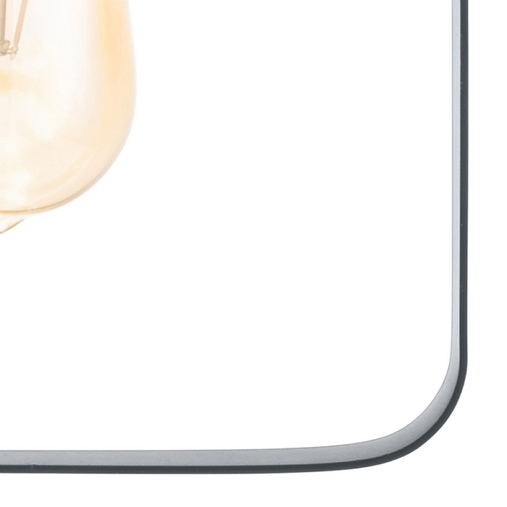 Lampe à suspension Bedington Square noir Eglo 9002759497767