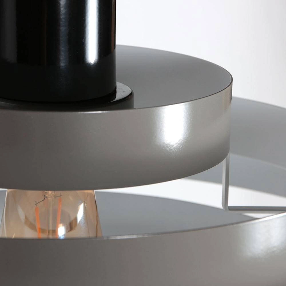 Suspension design Halo Cirque gris Ø 50cm Steinhauer 8712746178319