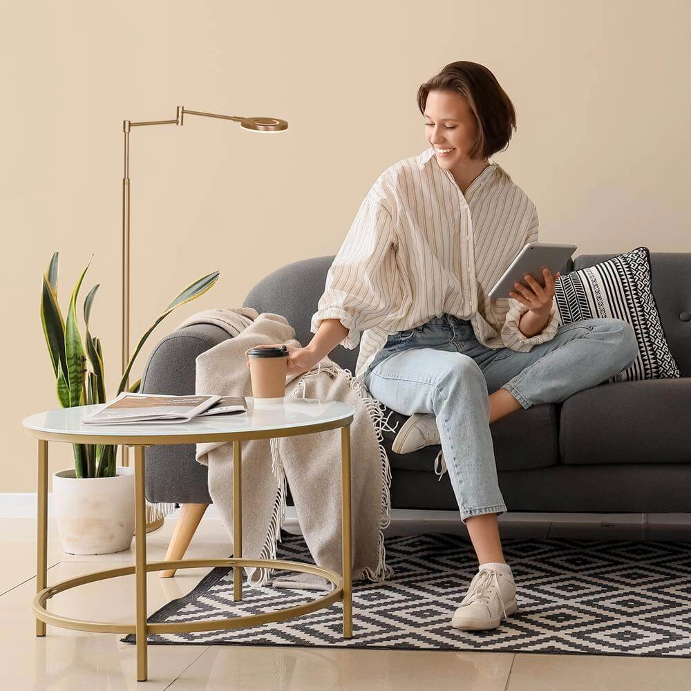 Lampe de lecture design Soleil Bronze de conception Steinhauer 8712746175899