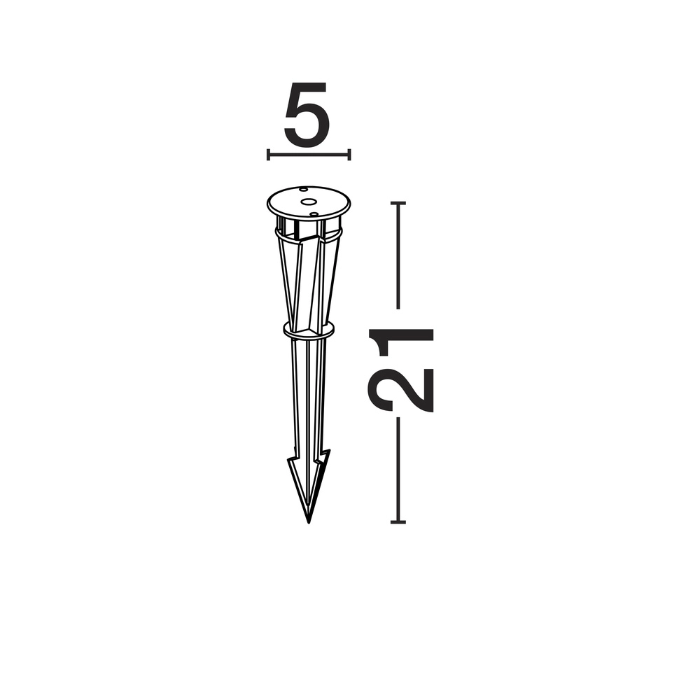 Embout desserré Plastic Spike pour Arion Lyora 5212017449214