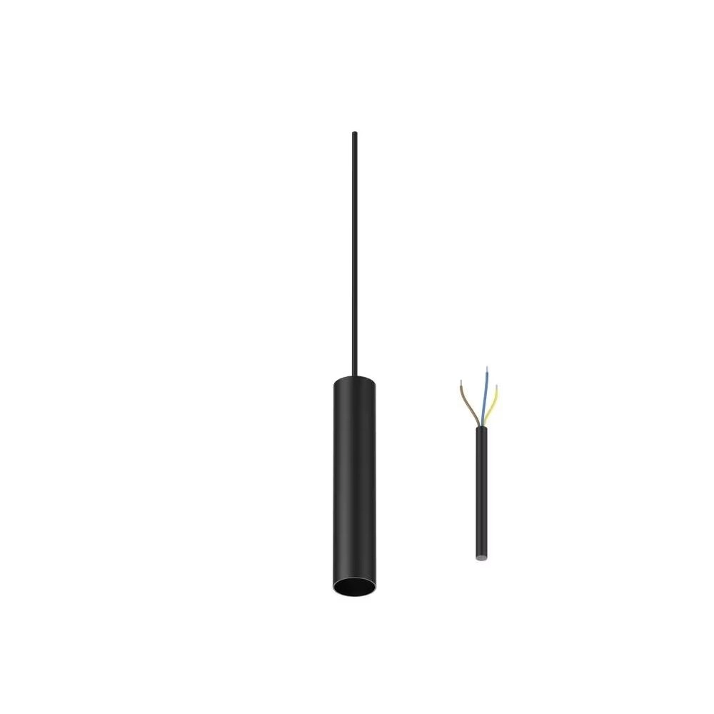 Black pendant Tevo 1-light - GU10