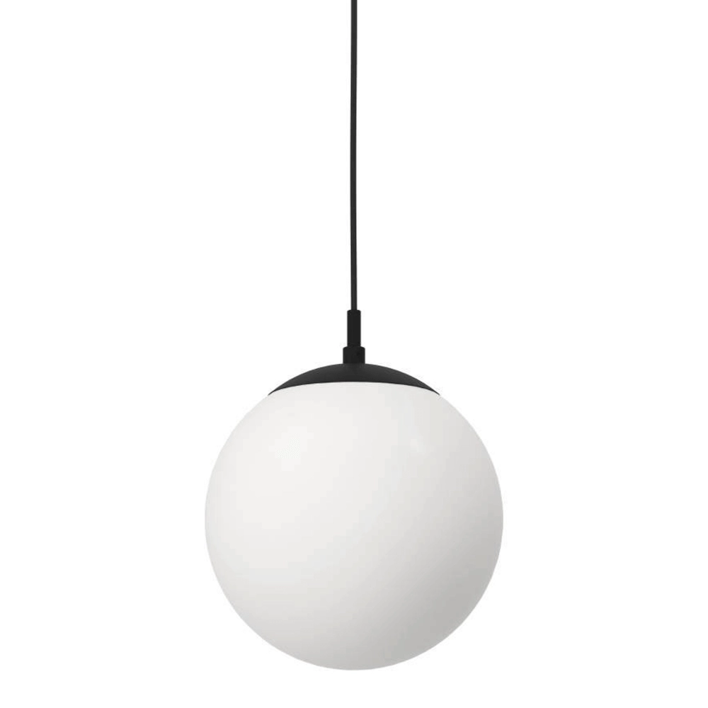 Lampe suspendue Rondo 3 avec des boules de verre Eglo 9008606244416