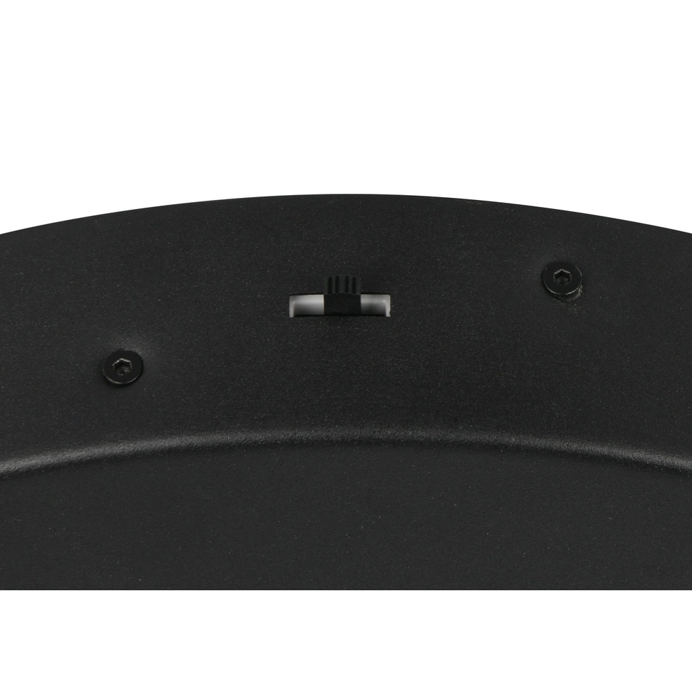 Suspension 3 lumières Keaton Rond noir avec or Trio 4017807655247