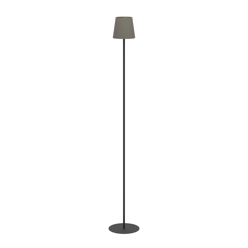 Lampe de pied Fiorana 140cm - noir