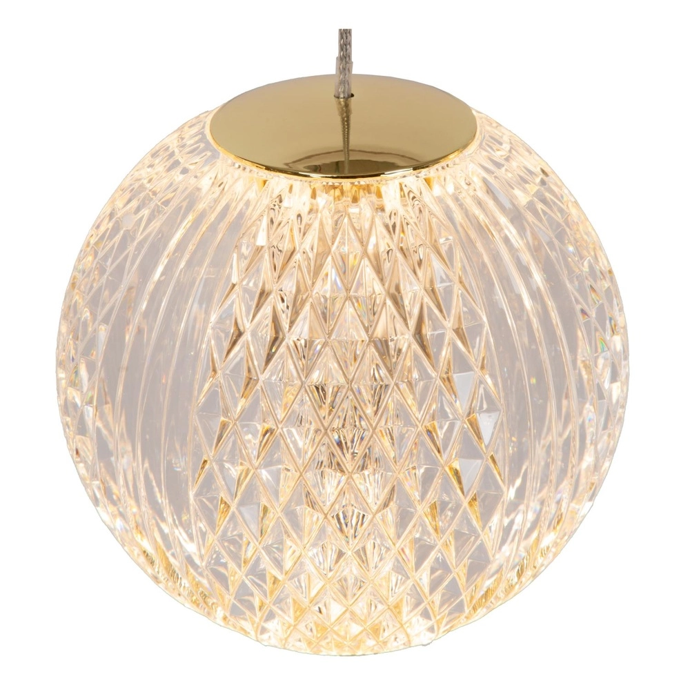 Lampe pendante dorée Cintra 5 lumières Lucide 5411212134400