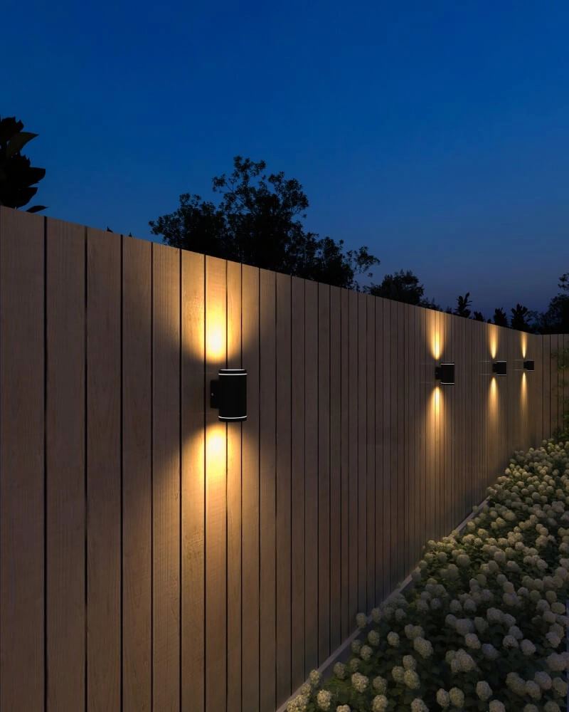 Lampe d'extérieur intelligente Link 2L haut vers le bas - noir Circle 8712879149569