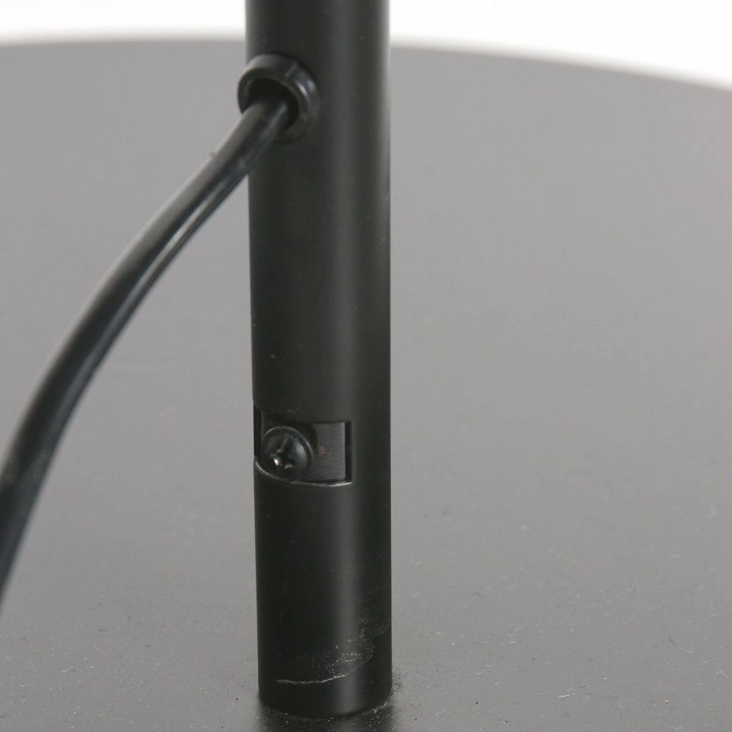 Lampe à arc noir Curve avec teinte noire Ø60cm Steinhauer 8712746183153