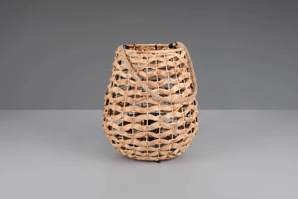 Lampe de table champêtre Jean Rotin Ø 29cm Trio 4017807637687