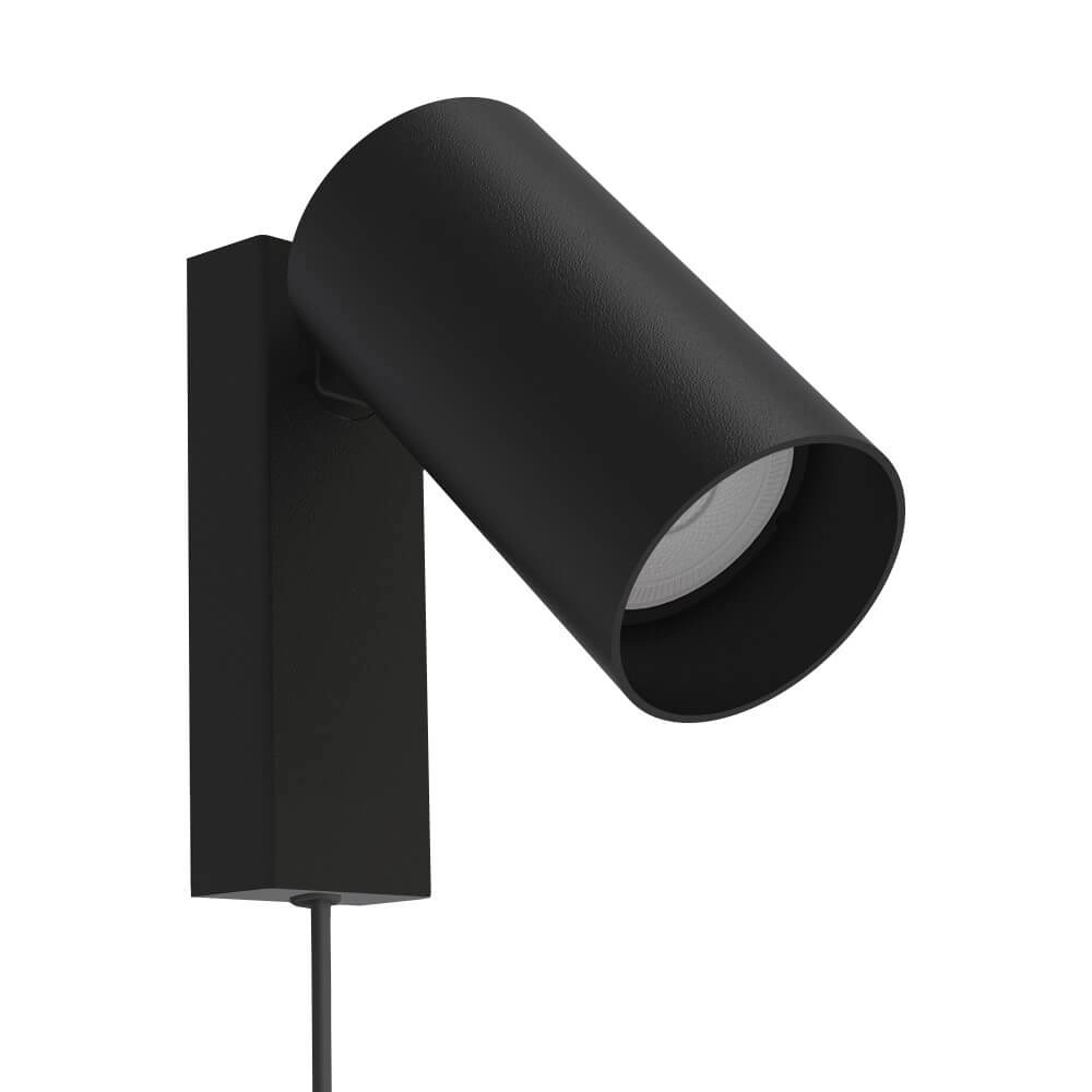Lampe de lecture pour chambre à coucher Mono noir Lampe de lecture pour chambre à coucher Mono noir