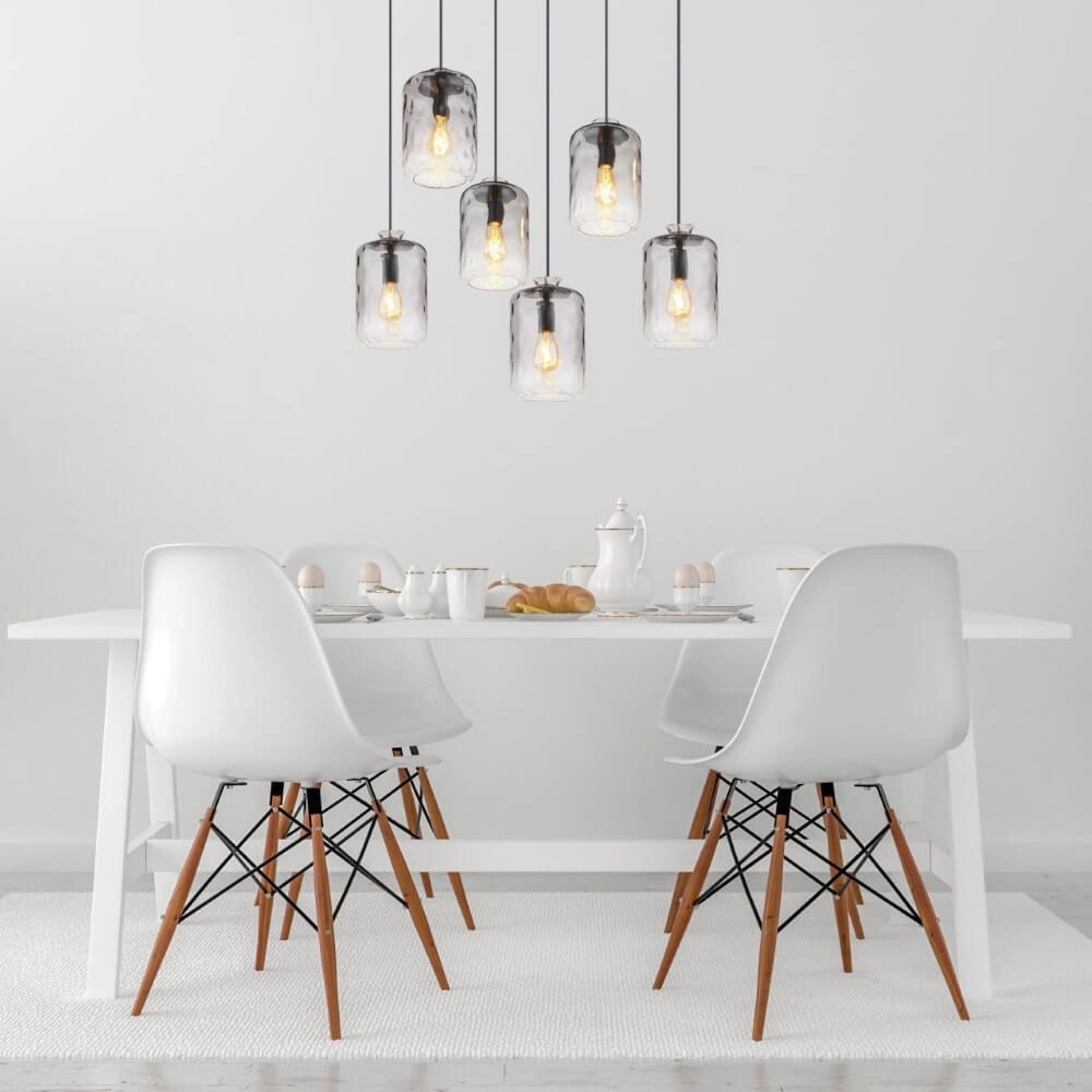 Lampe suspendue design Darina 6 lumières Globo 9007371446520