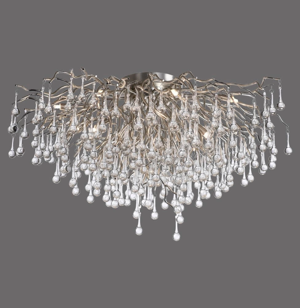 Lustre Icicle métal 100cm Paul Neuhaus 4012248352113