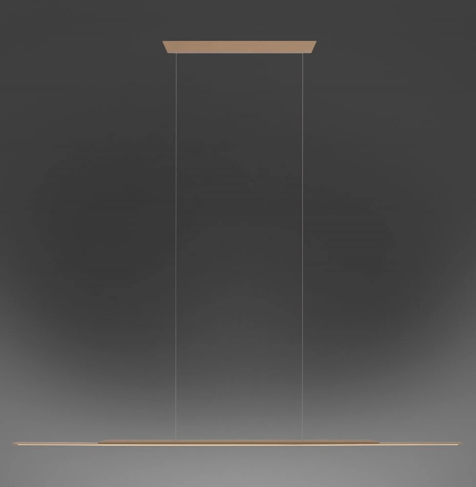 Lampe suspendue design Pure Surface bronze 160cm Paul Neuhaus 4012248384190