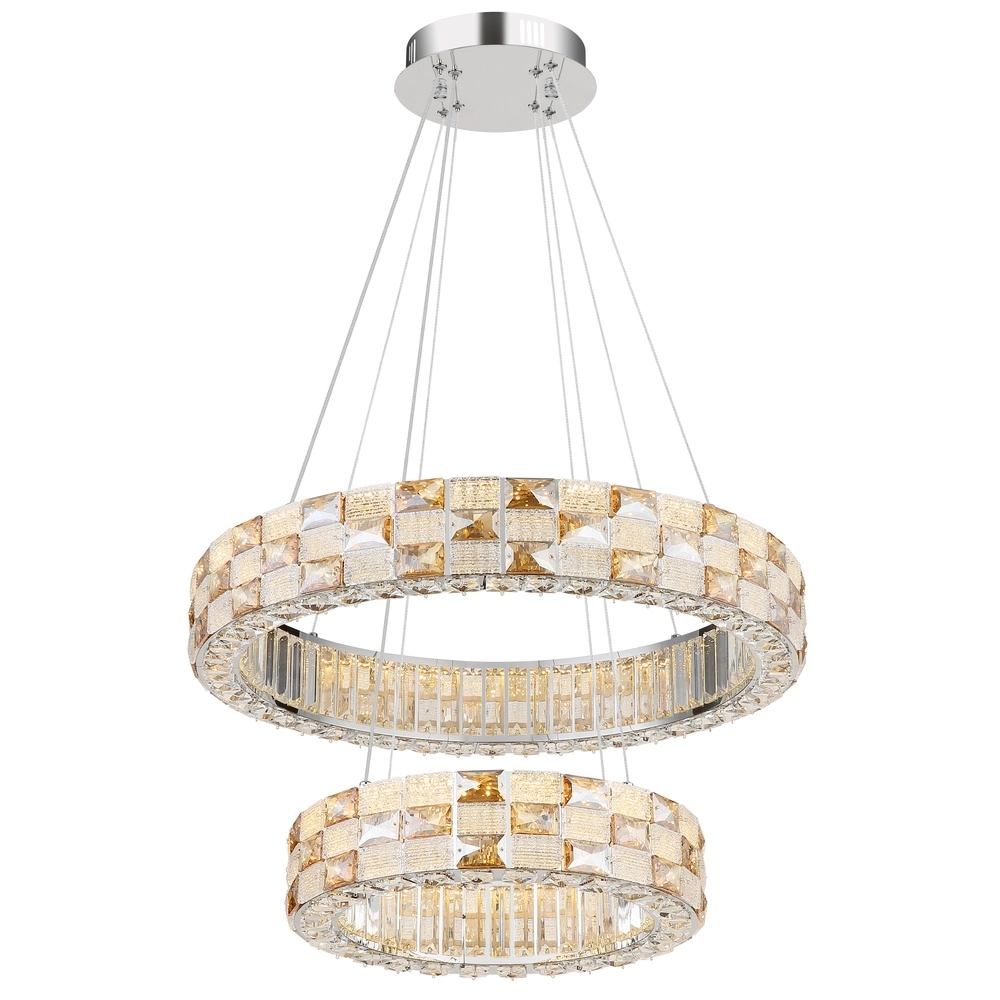 Lampe suspendue Lidia Chrome Globo 9007371586097