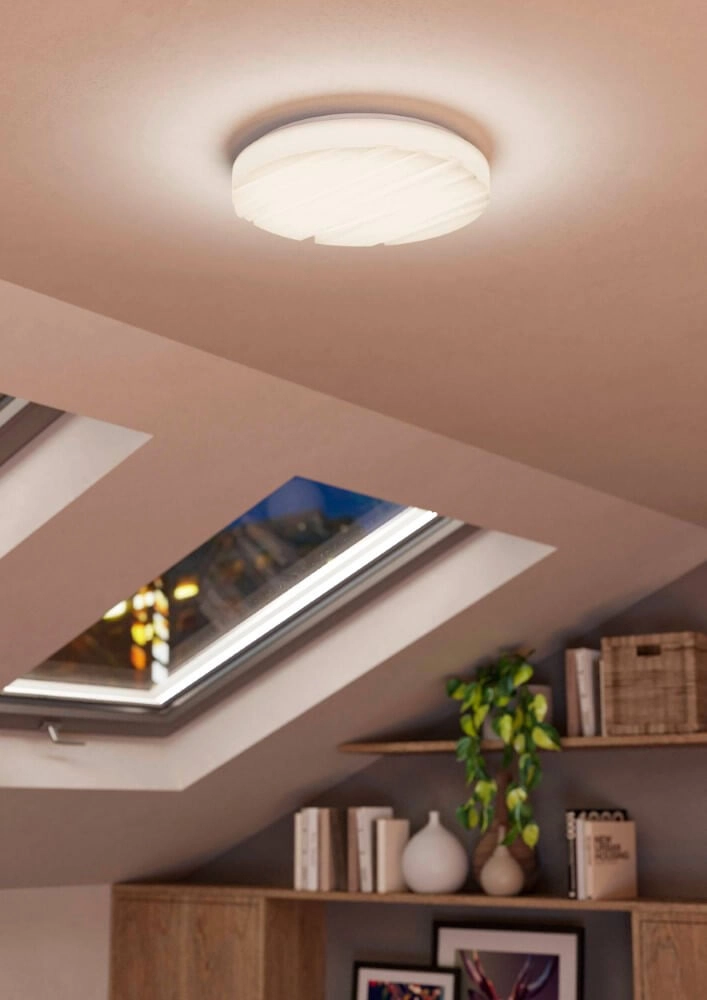 Plafonnier LED moderne Ferentino Ø 28 cm Eglo 9008606245055