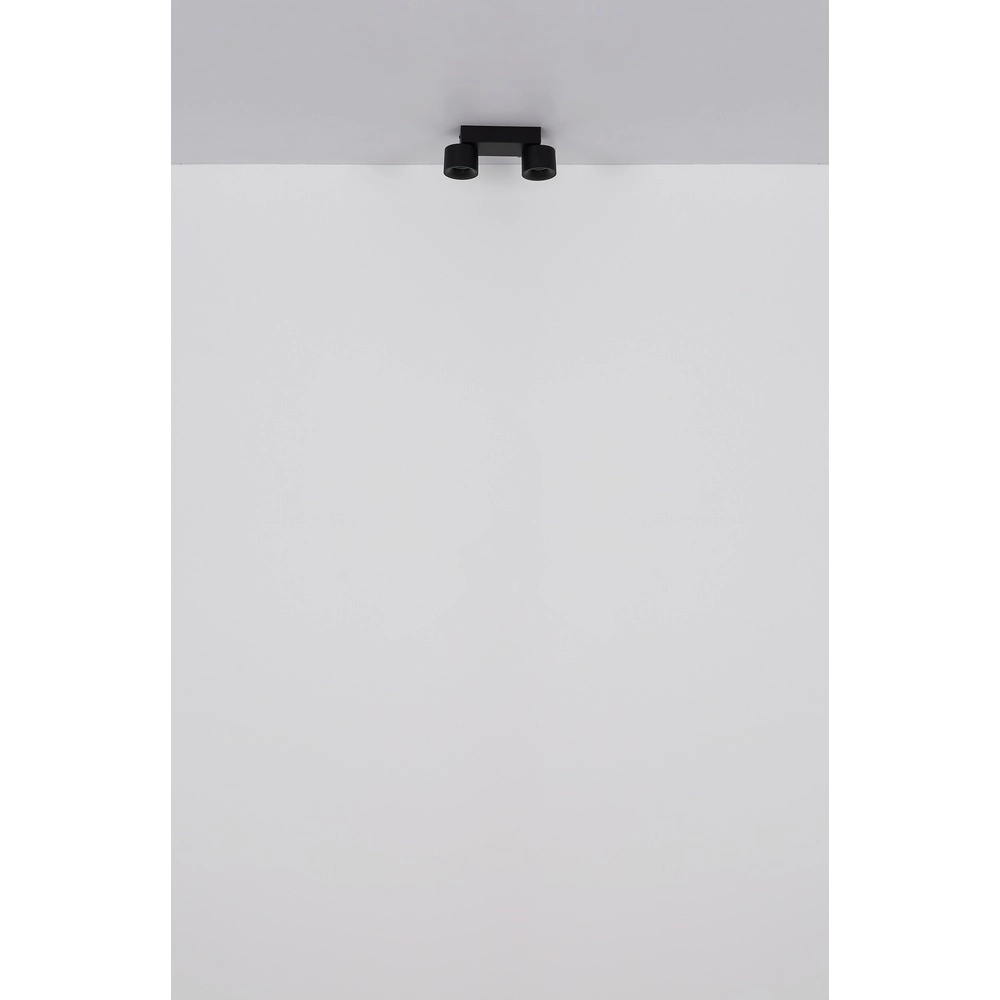 Lampe de plafond élégante Rae 2-noir clair Globo 9007371447640