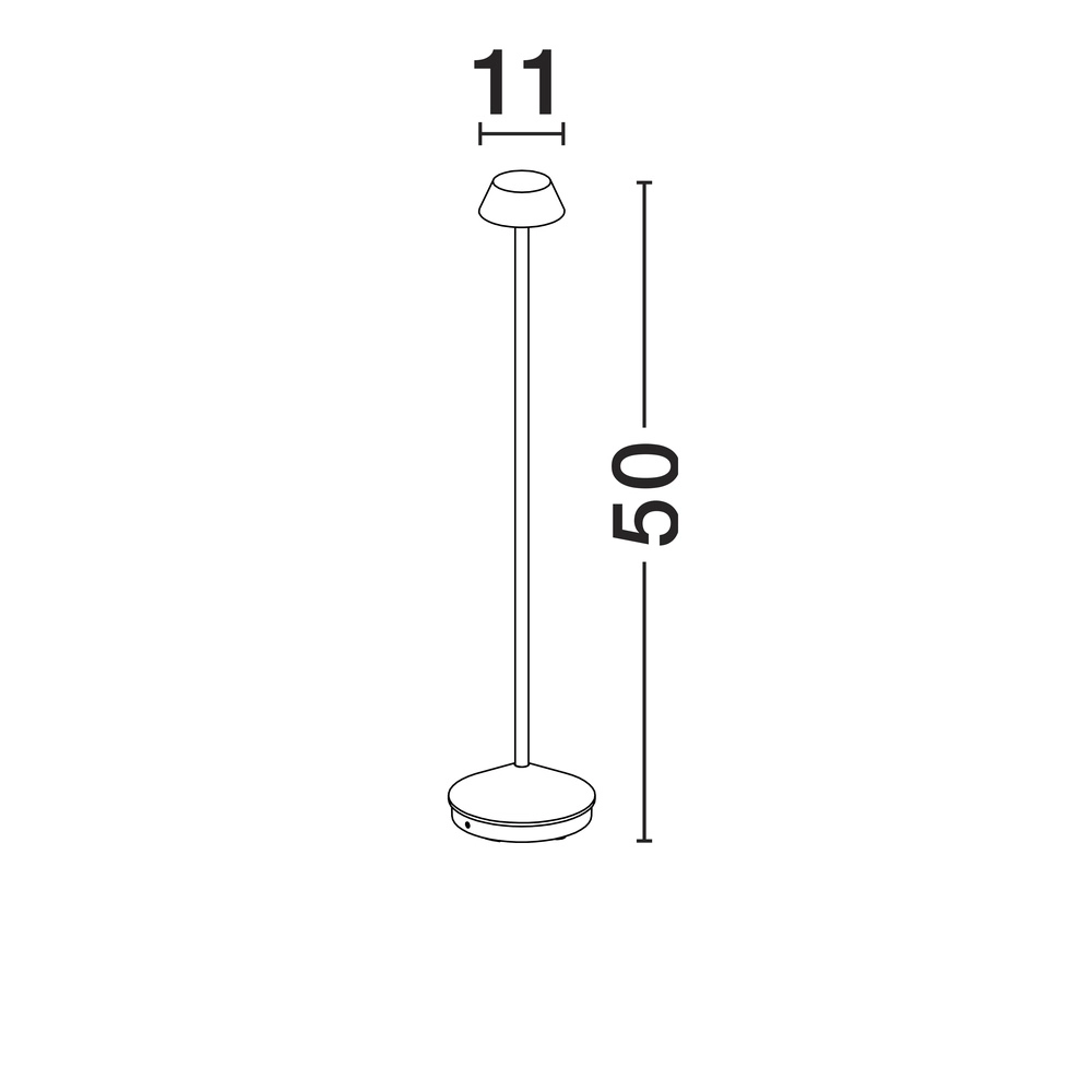 Lampe de jardin Arion anthracite Lyora 5212017449191