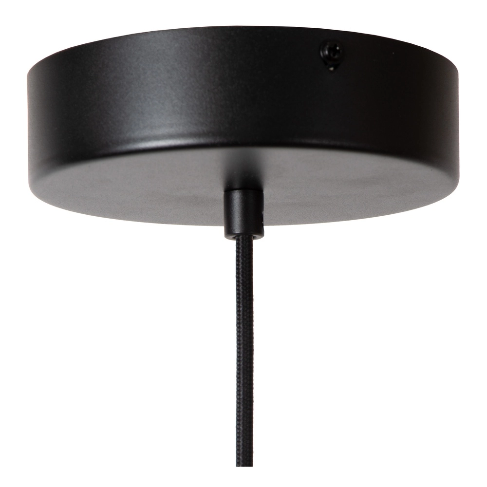 Lampe suspendue élégante Menga Ø verre ambré de 40 cm Premium by Lucide 5411212251190