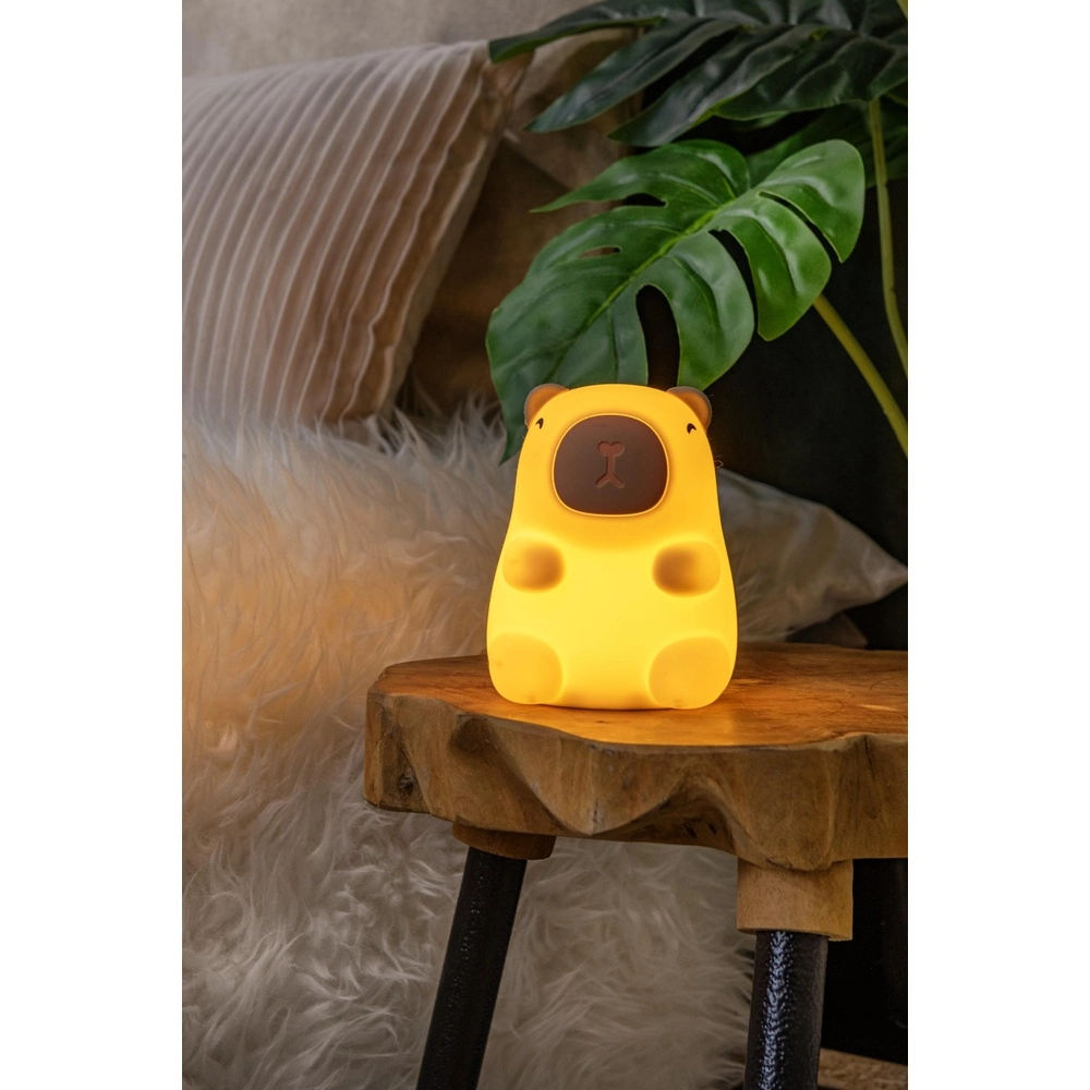 Veilleuse de la chambre des enfants Pincha Capybara Capybara Lucide 5411212541352