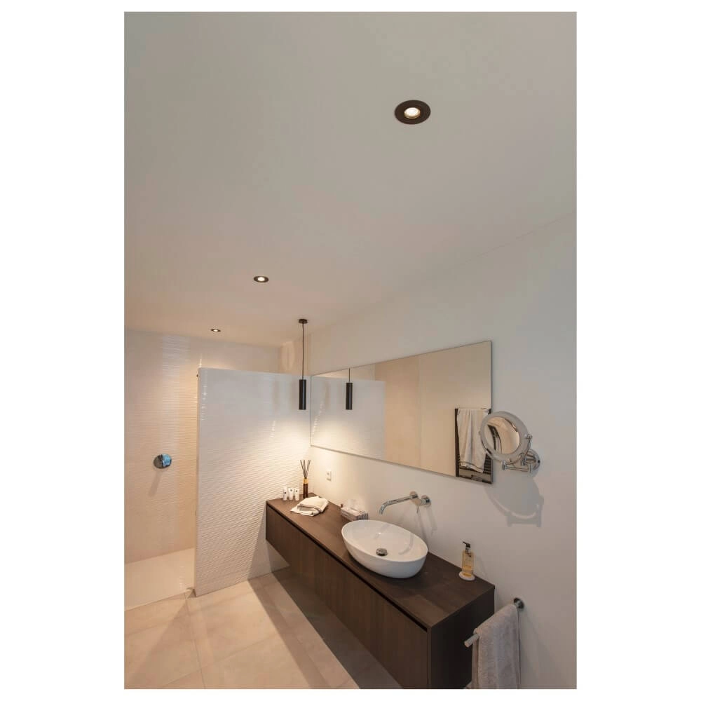 Spot encastré New Tria 75 rond - noir - GU10 SLV 4024163276146