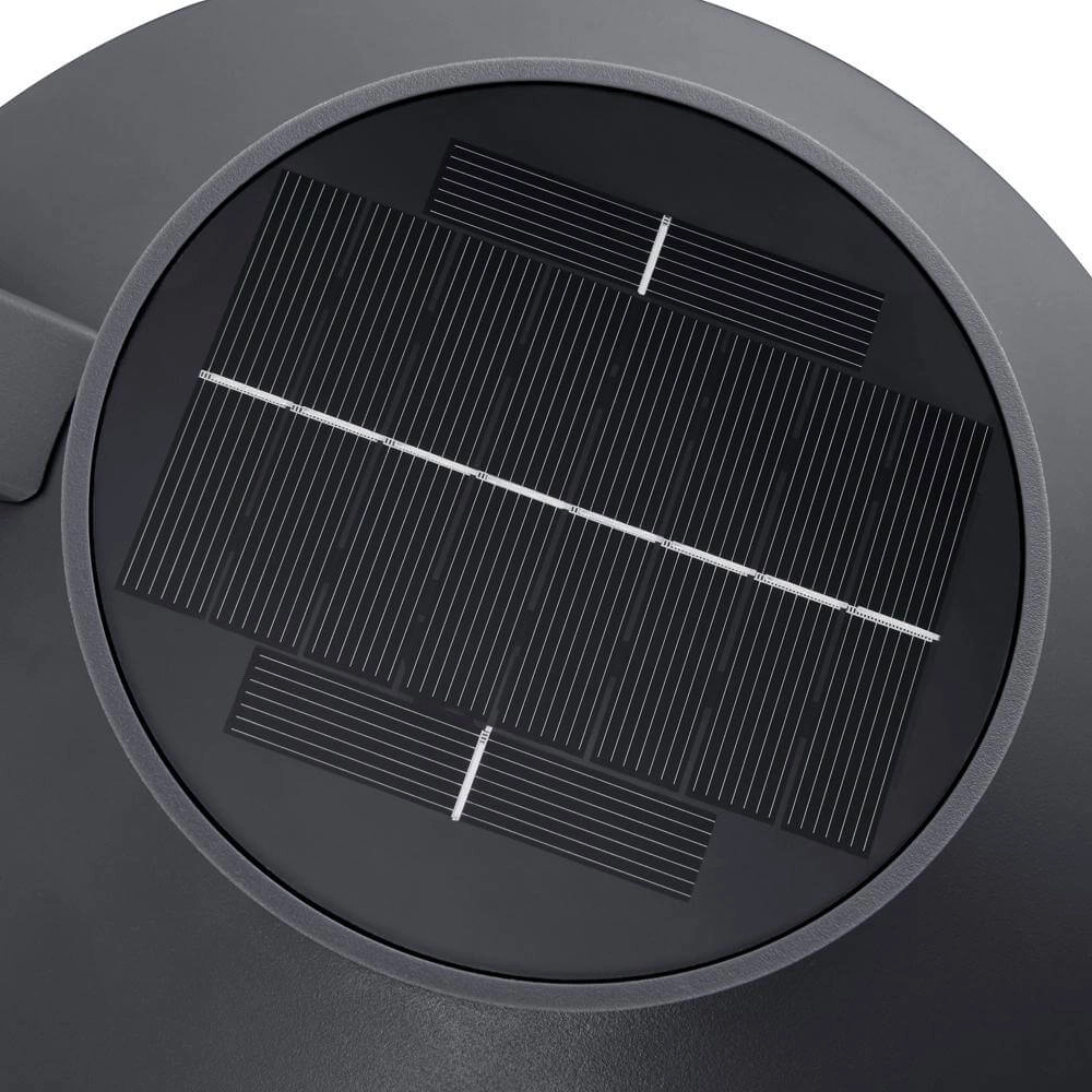 Applique solaire Justina anthracite Nordlux 5704924017551
