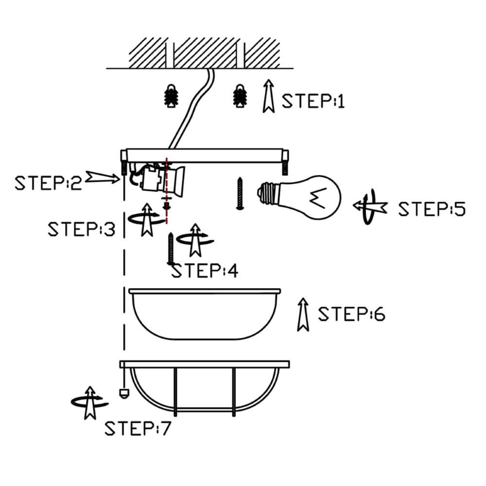 Lampe Mexlite Bullseye Steinhauer 8712746114928