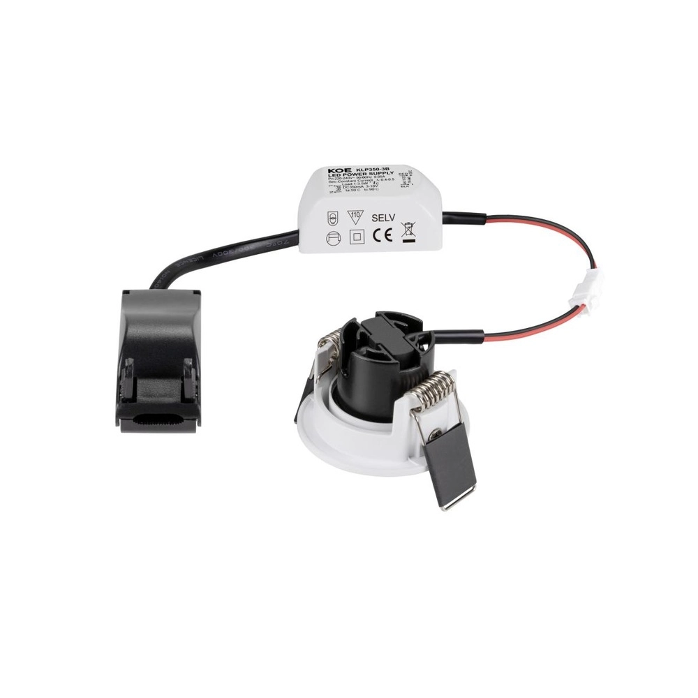Spot encastré New Tria 45 3000K blanc SLV 4024163303989