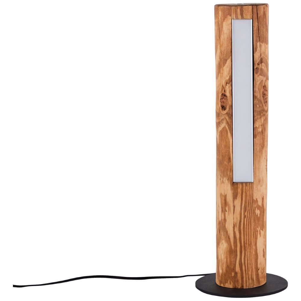 Lampe de table en bois Odun 46 cm de haut Brilliant 4004353393532