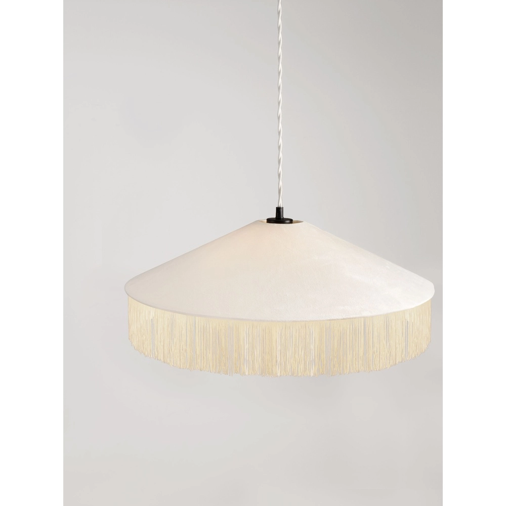 Lampe pendante Tiffany Velvy beige Lyora 5212017493781