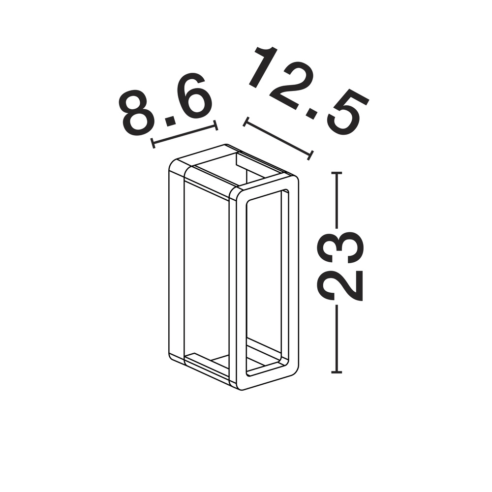 Applique murale Cosmic anthracite Lyora 5212017449535