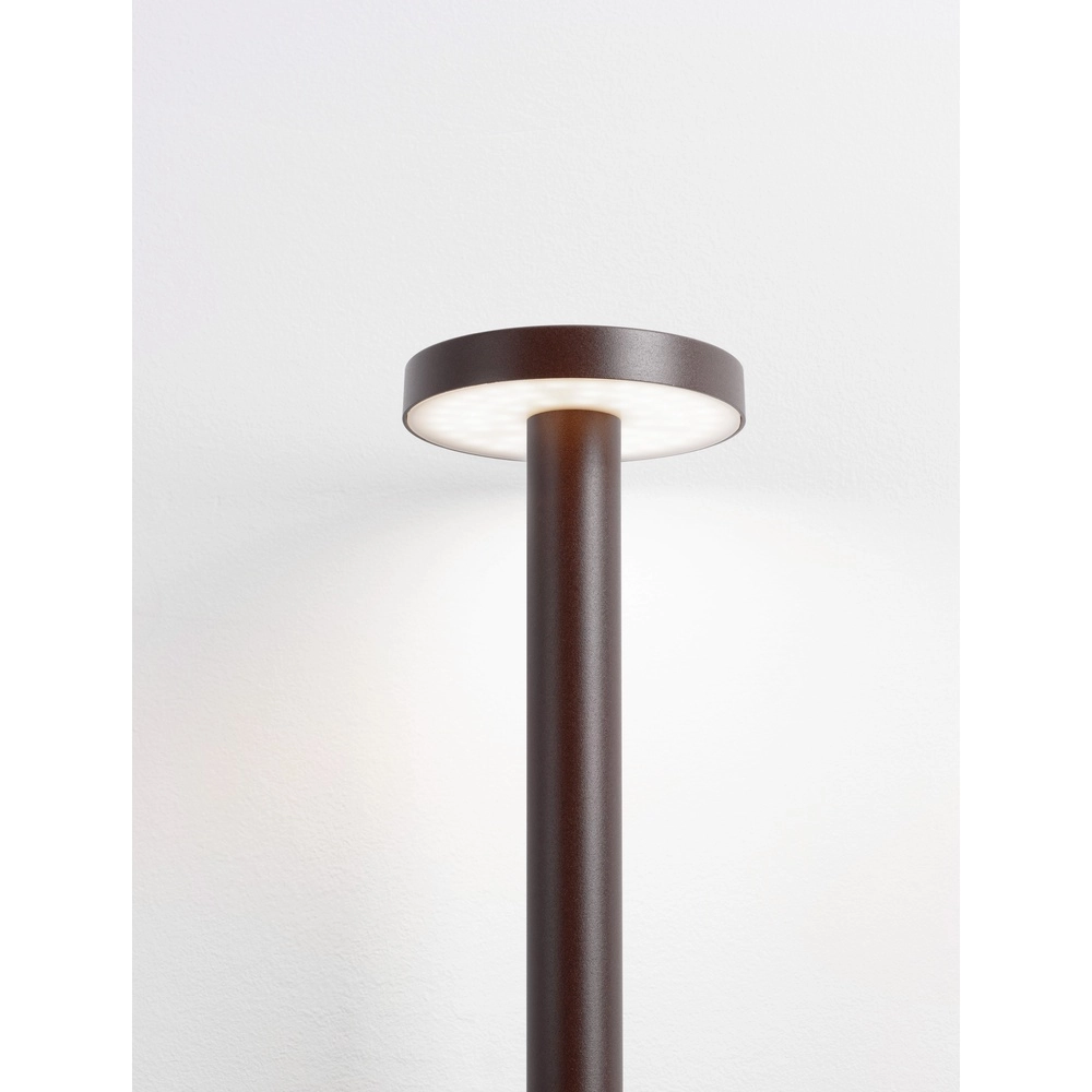 Lampe de jardin Mood 40cm brun rouille Lyora 5212017456359