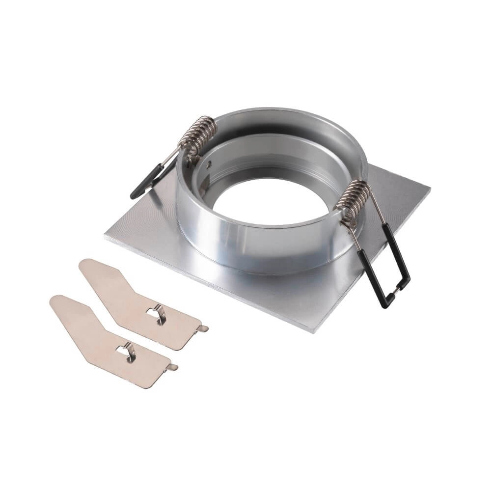 Anneau de montage New Tria 68 carré en aluminium - sans fixation SLV 4024163276597