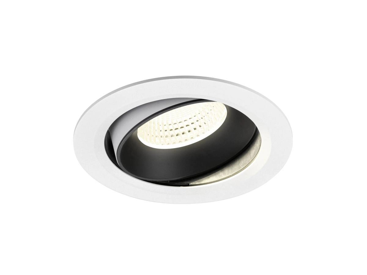 Spot encastré Numinos Move XL blanc/noir 4000K - 55 deg
