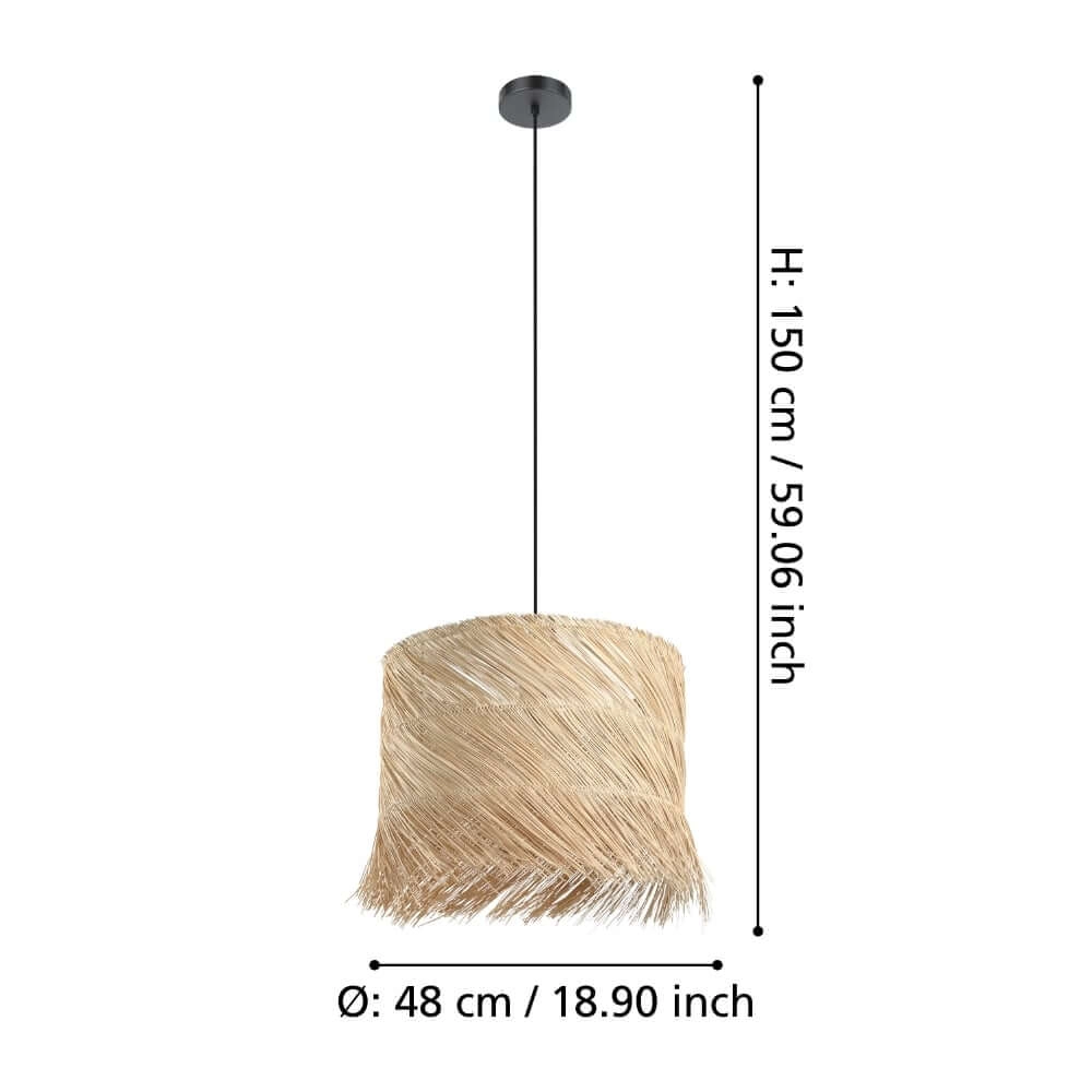 Lampe à suspension scandinave Paisano Ø 48 cm Stars of Light 9008606243433