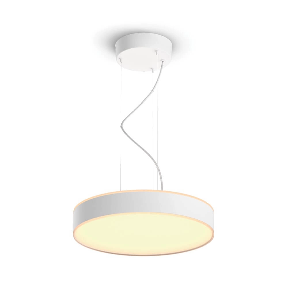 Lampe suspendue Hue Enrave - White Ambiance Ø 42,5 cm blanc Philips 8718696176573