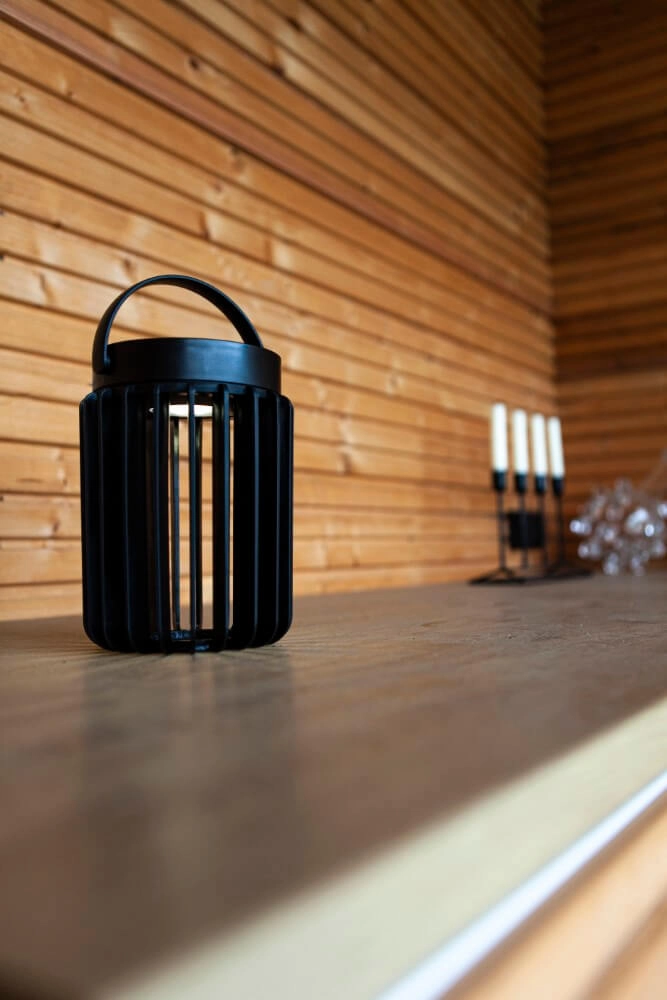 Lampe de table solaire Kozy noir Lutec 6939412089133