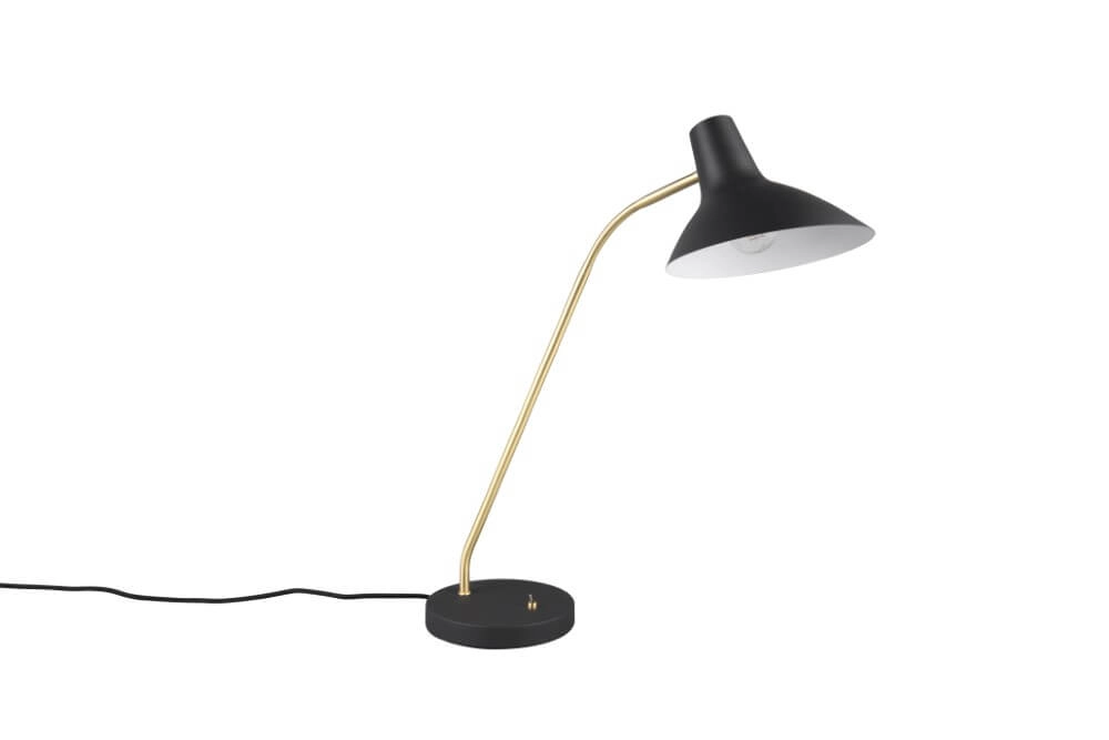 Lampe de bureau élégante Traveller noir Trio 4017807613711
