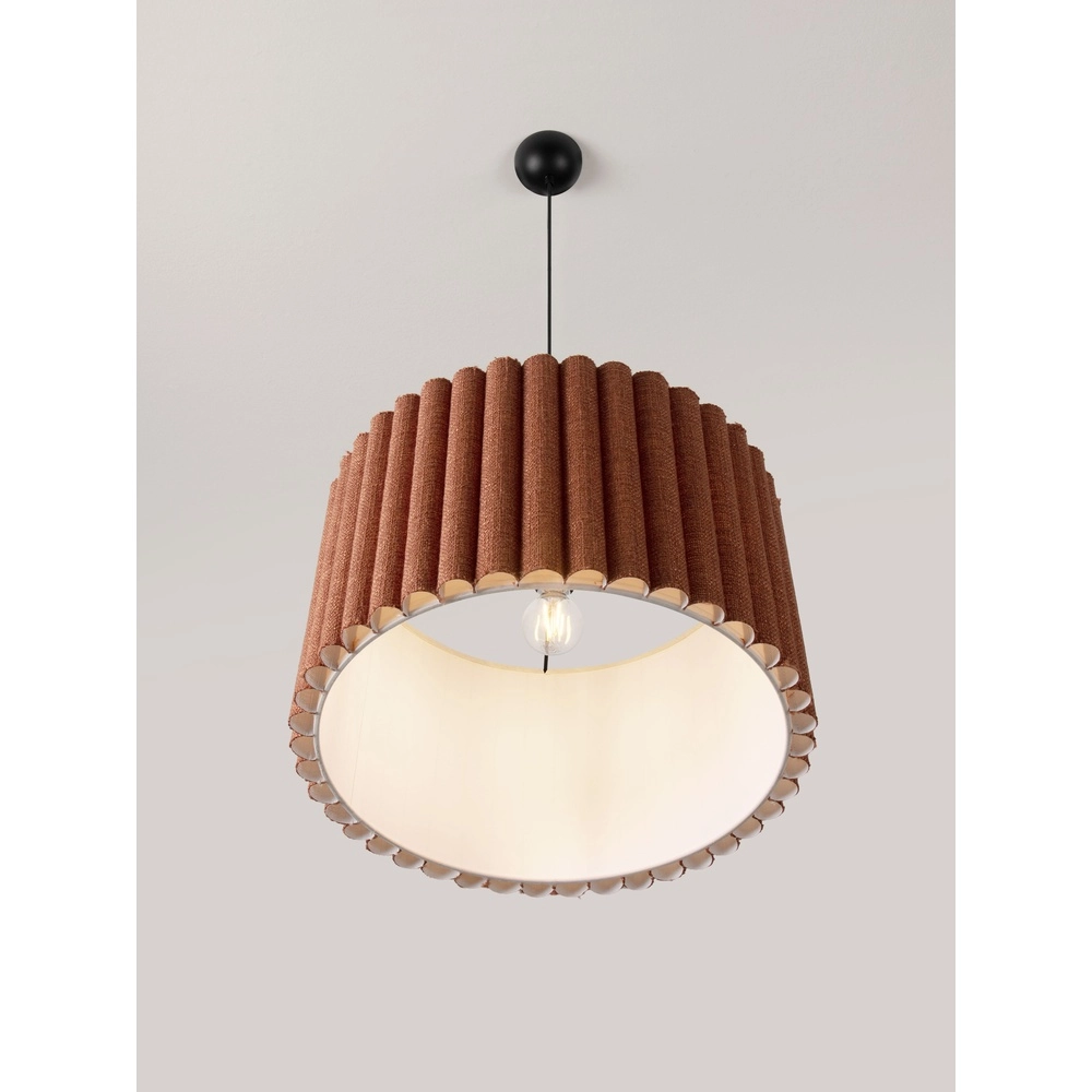 Lampe suspendue Nos Café brun Lyora 5212017493743