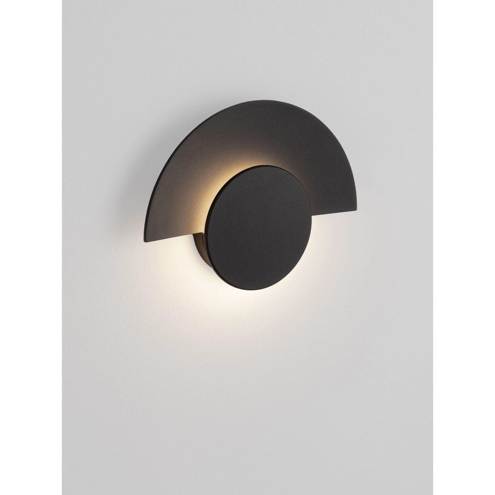 Lampe murale moderne Gloo noir - 2700K Lyora 5212017497246